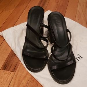 Tibi chunky heel sandals